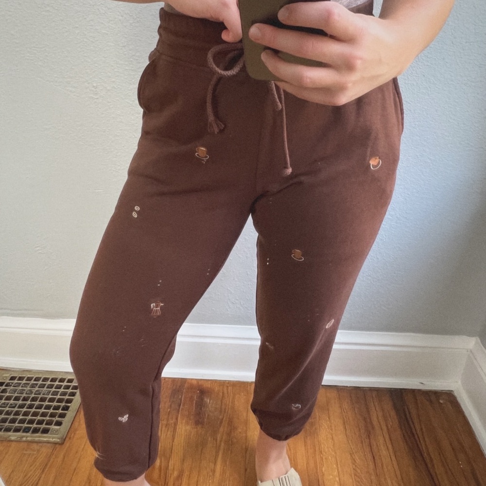 Lou & Grey Brown Jogger Sweat Pants